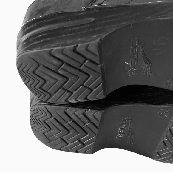 Dansko Clogs Oiled Leather Sz 39 Narrow - Picture 12 of 14